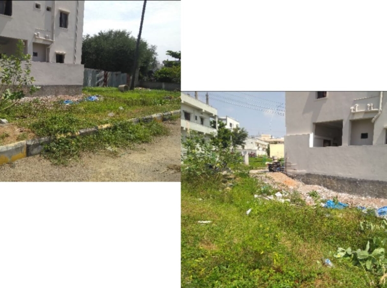 Property-open Plot-Lalitha nagar-Jillelguda-hmda-N-W Corner