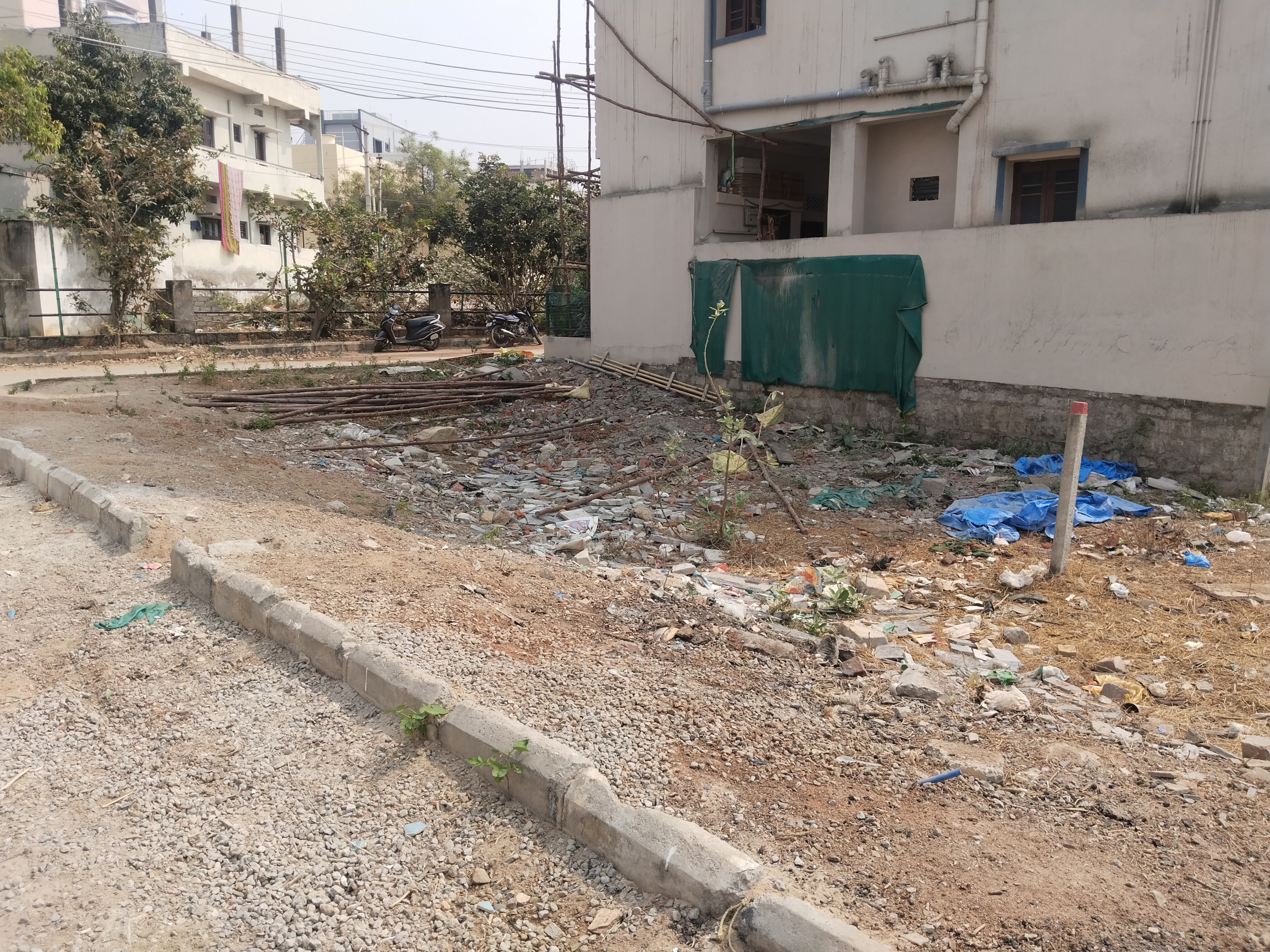 Property-open Plot-Lalitha nagar-Jillelguda-hmda-N-W Corner